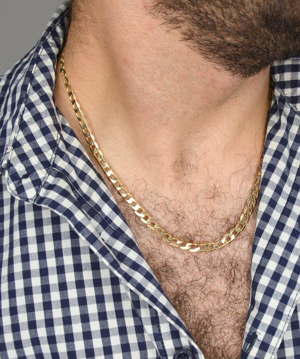 Złoty łańcuszek 585 pancerka 5,5 mm 1102-120 585 5,5mm ✅ Złoty łańcuszek o splocie pancerki ✅.jpg